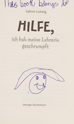 Cover for Hilfe, ich hab meine Lehrerin geschrumpft