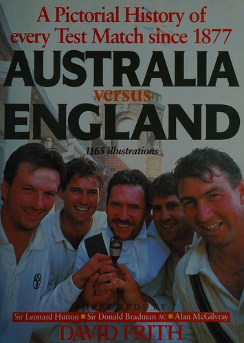 Cover for Australia versus England