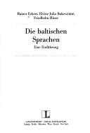 Cover for baltischen Sprachen