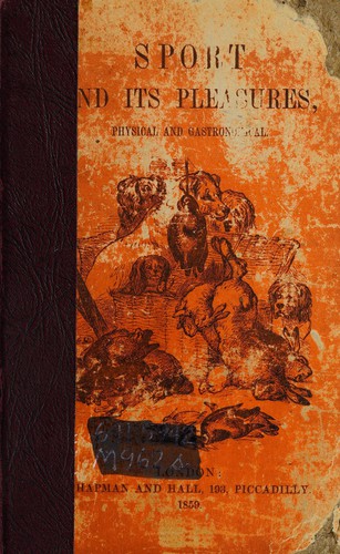 Cover for Sport and its pleasure, physical and gastronomical