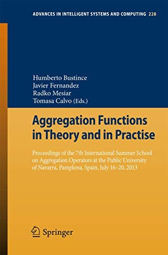 Cover for Aggregation Functions in Theory and in Practise