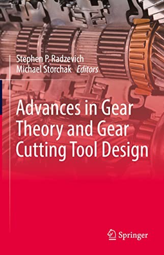 Cover for Advances in Gear Theory and Gear Gutting Tool Design