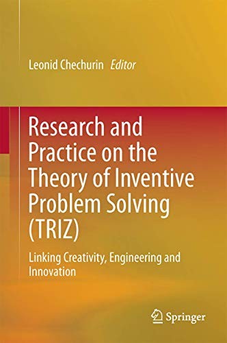 Cover for Research and Practice on the Theory of Inventive Problem Solving