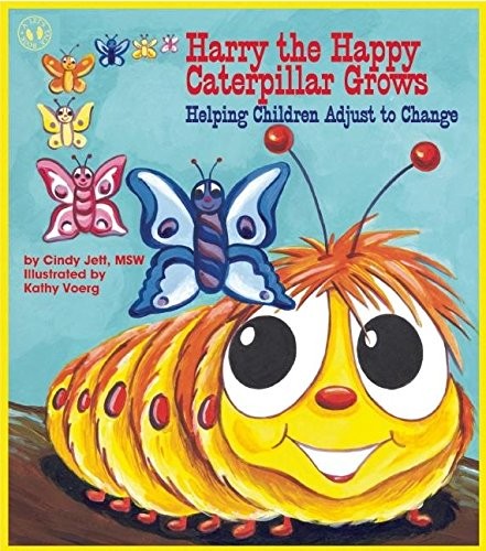 Cover for Harry the happy caterpillar grows