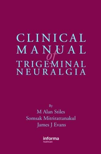Cover for Clinical Manual of Trigeminal Neuralgia and Facial Pain