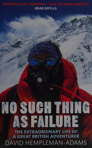 Cover for No such thing as failure