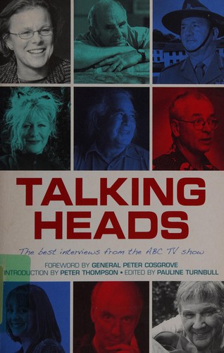 Cover for Talking heads