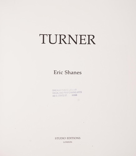 Cover for Turner