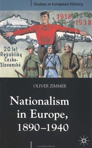 Cover for Nationalism in Europe, 1890-1940