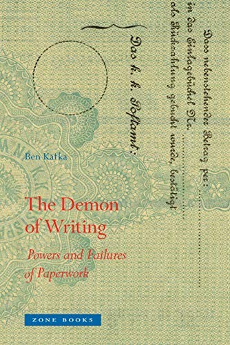 Cover for The demon of writing