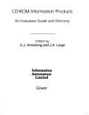 Cover for CD-ROM information products