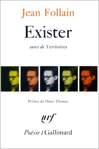 Cover for Exister, suivi de, Territoires