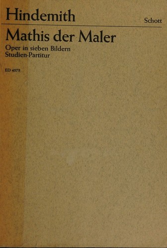 Cover for Mathis Der Maler