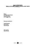 Cover for Federico García Lorca nella musica contemporanea