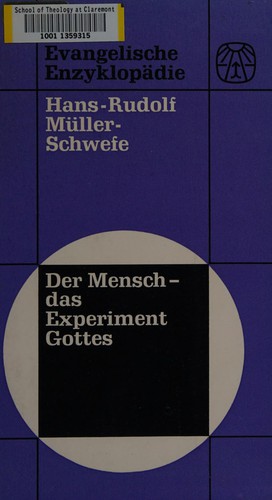 Cover for Der Mensch