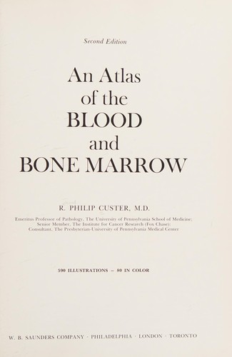 Cover for An atlas of the blood and bone marrow