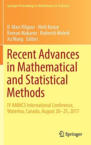 Cover for Recent Advances in Mathematical and Statistical Methods