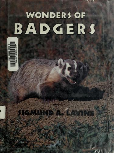 Cover for Wonders of badgers