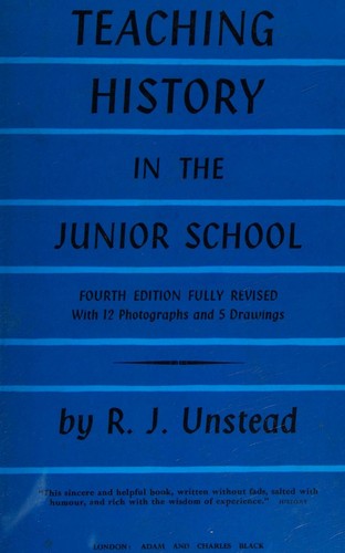 Cover for Teaching history in the junior school.