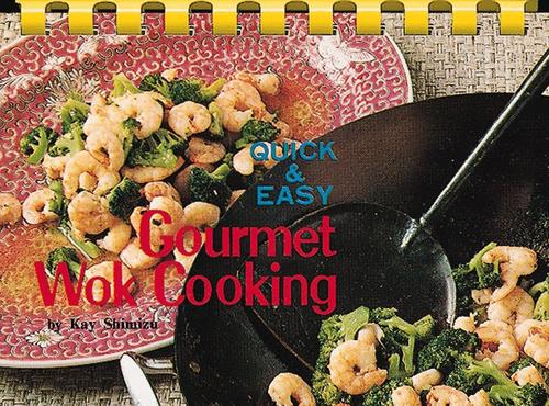 Cover for Gourmet Wok Cooking