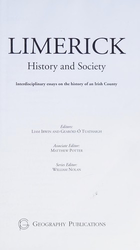 Cover for Limerick