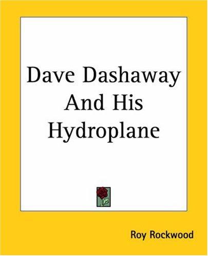 Cover for Dave Dashaway And His Hydroplane