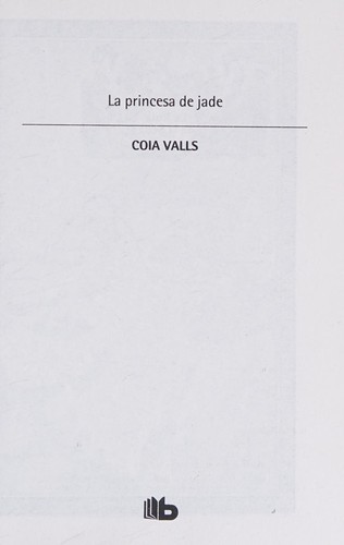 Cover for Princesa de Jade
