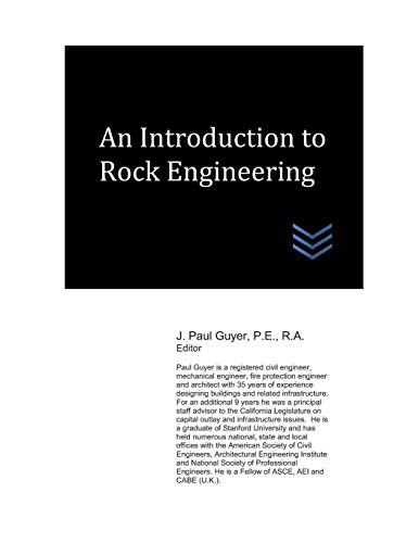 Cover for An Introduction to Rock Engineering