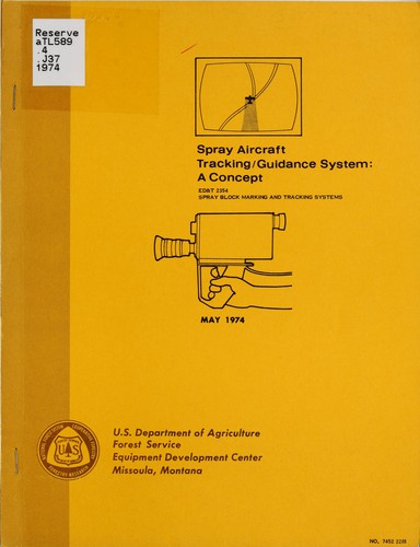 Cover for Spray aircraft tracking/guidance system