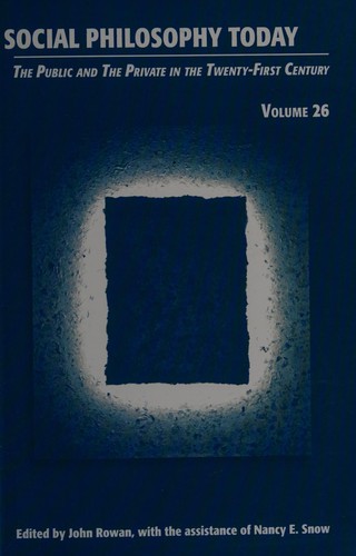 Cover for The public and the private in the twenty-first century
