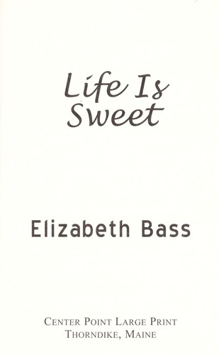 Cover for Life is sweet