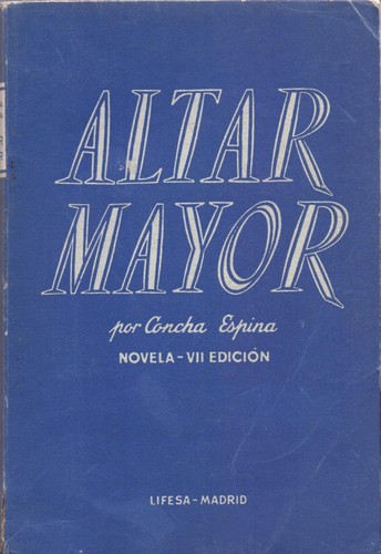 Cover for Altar mayor