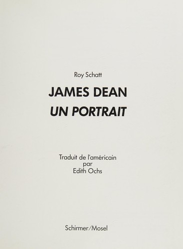 Cover for James Dean