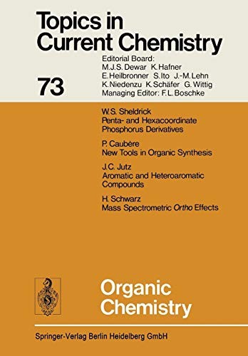 Cover for Organic Chemistry