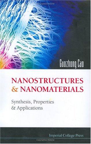 Cover for Nanostructures & Nanomaterials