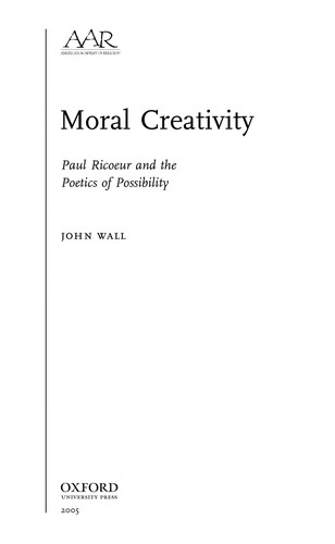 Cover for Moral creativity