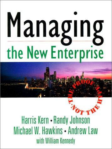 Cover for Managing the new enterprise