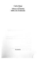 Cover for Alfonso de Borbón habla con el demonio