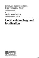 Cover for Local cohomology and localization