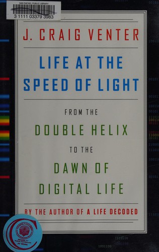 Cover for Life at the speed of light