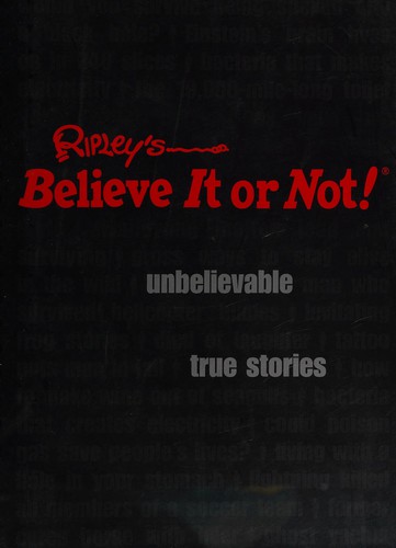 Cover for Ripley's believe it or not!