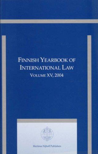 Cover for Finnish Yearbook of International Law