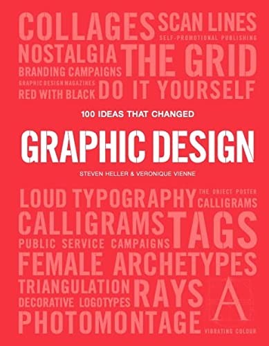 Cover for 100 Ideas That Changed Graphic Design