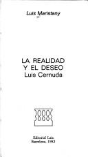 Cover for La realidad y el deseo
