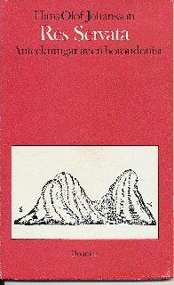Cover for Res servata.