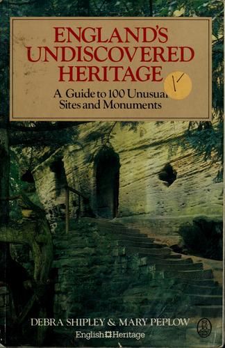 Cover for England's undiscovered heritage
