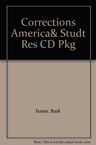 Cover for Corrections America& Studt Res CD Pkg
