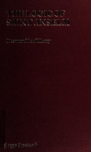 Cover for Logic of Saint Anselm