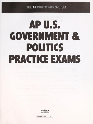 Cover for AP U.S. government & politics practice exams