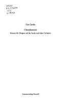 Cover for Chorphantasie